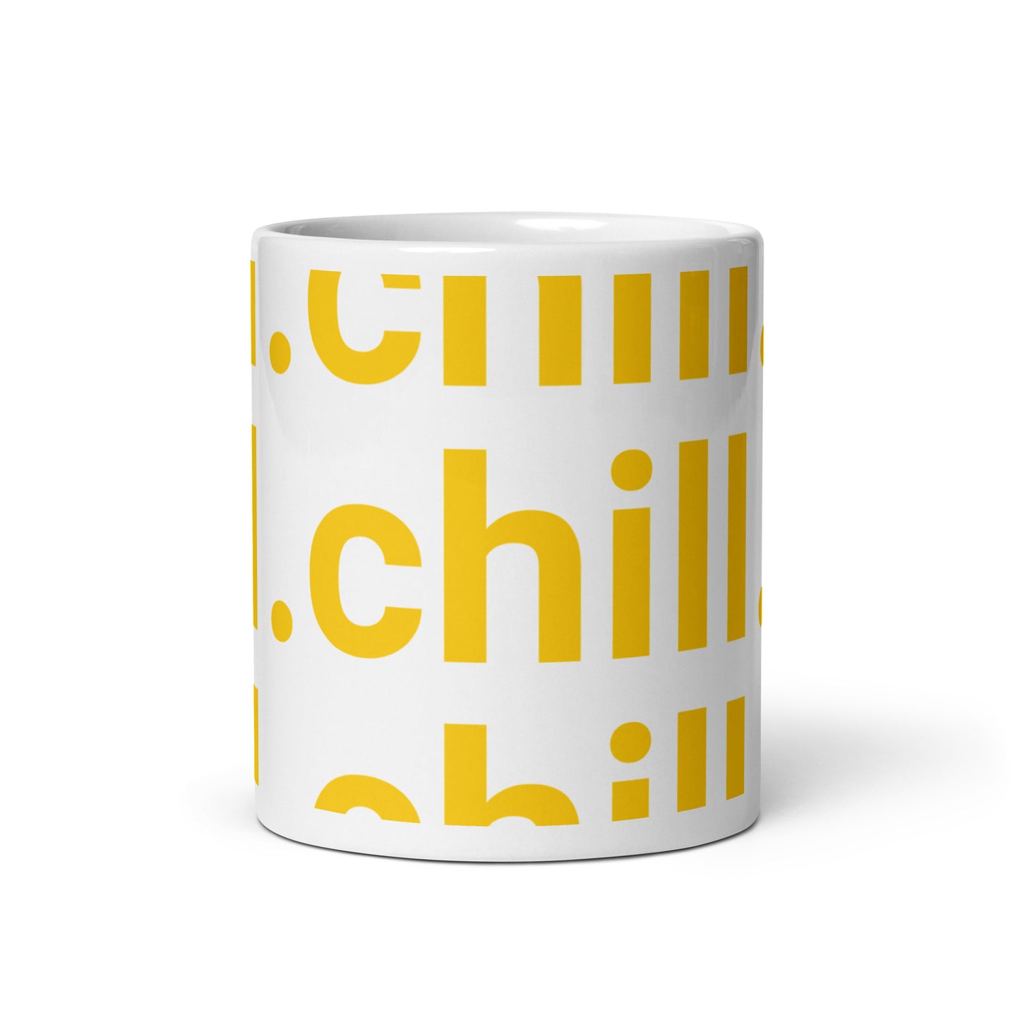 Taza blanca .chill