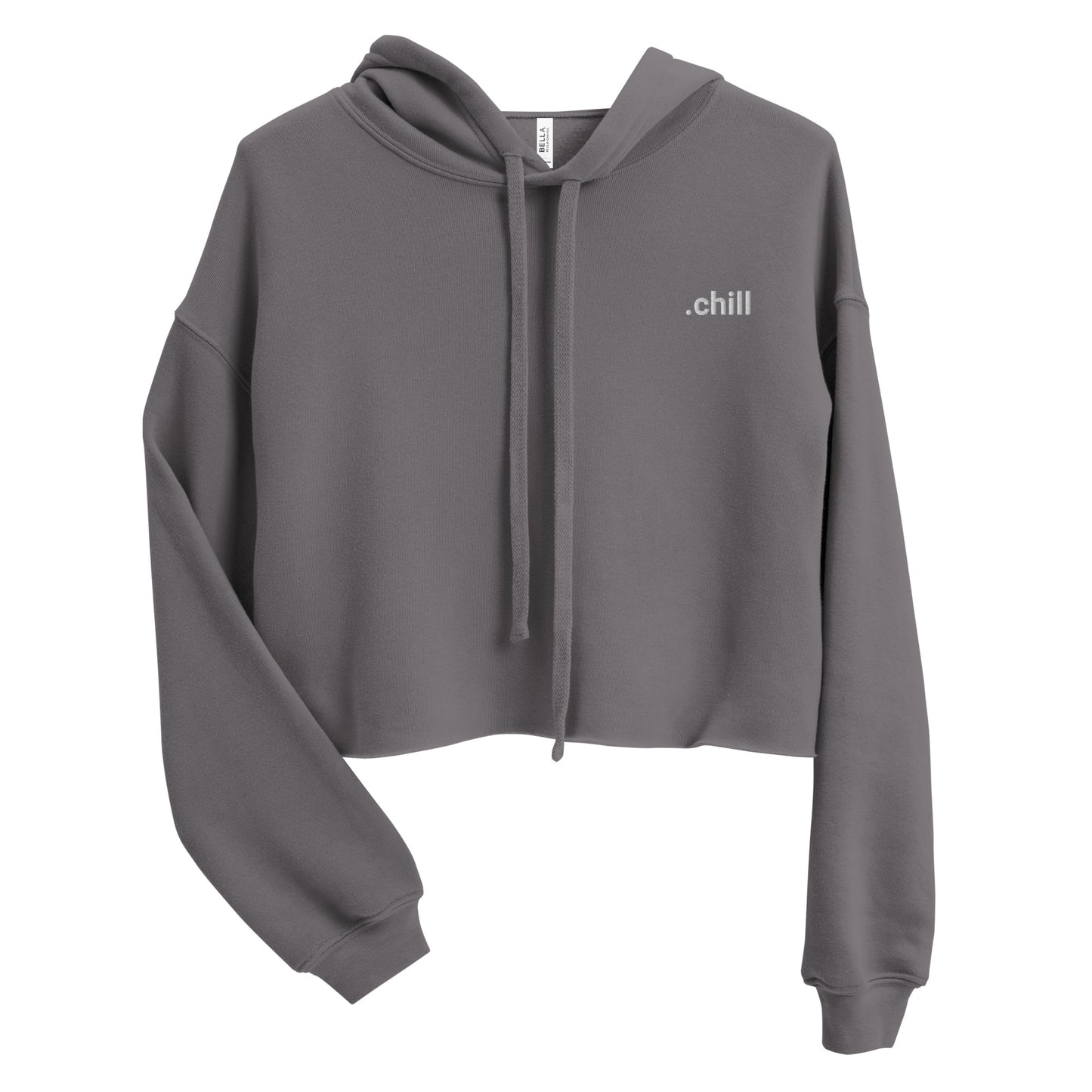 Sudadera corta (crop hoodie) .chill