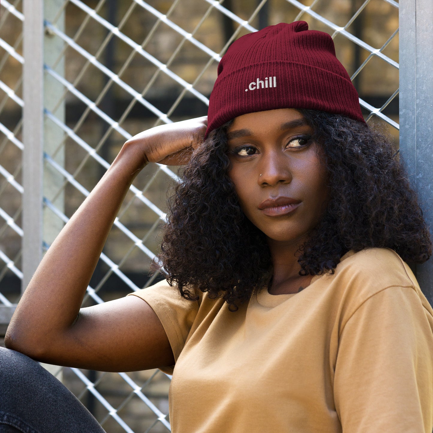 Gorro tejido orgánico