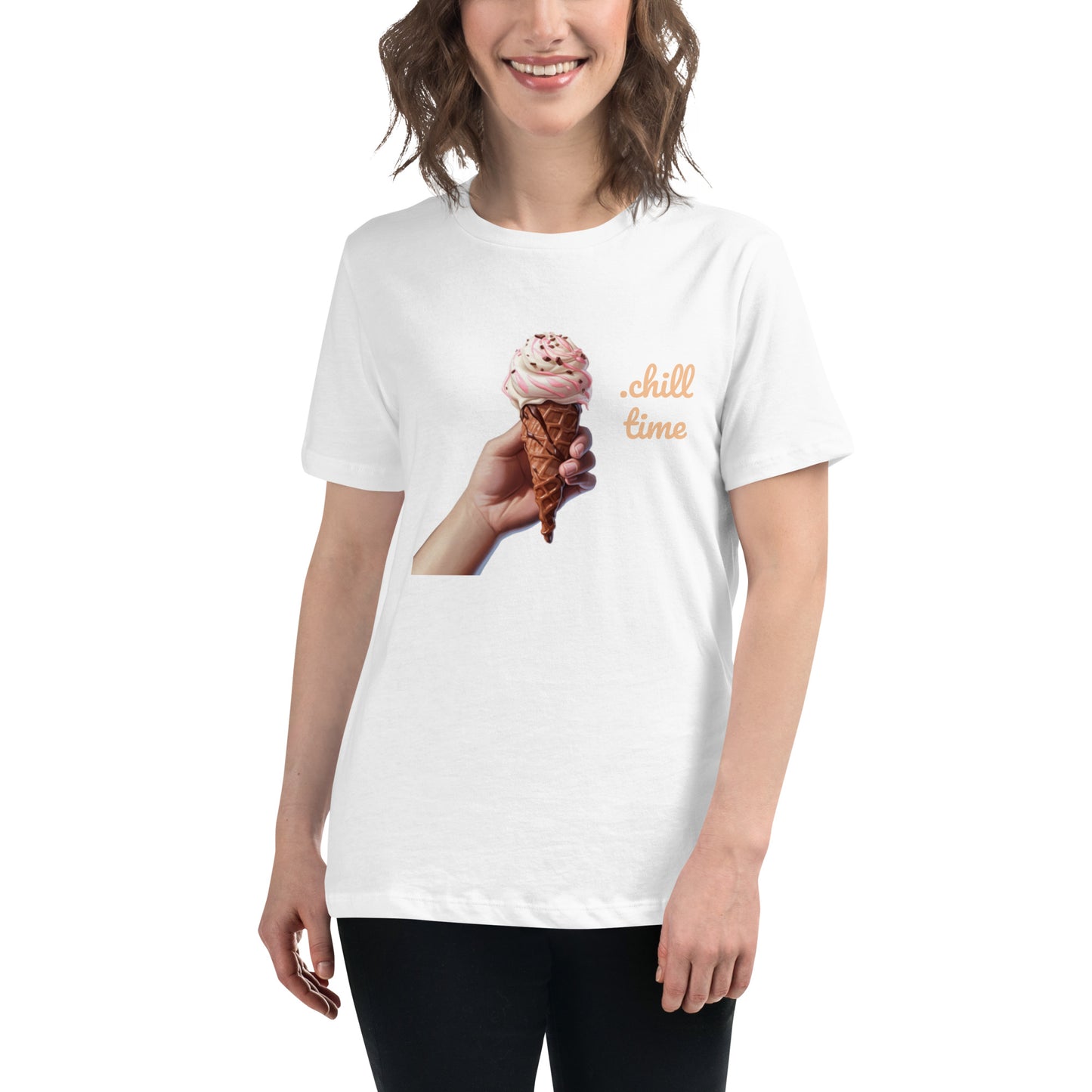 Camiseta suelta mujer .chill time