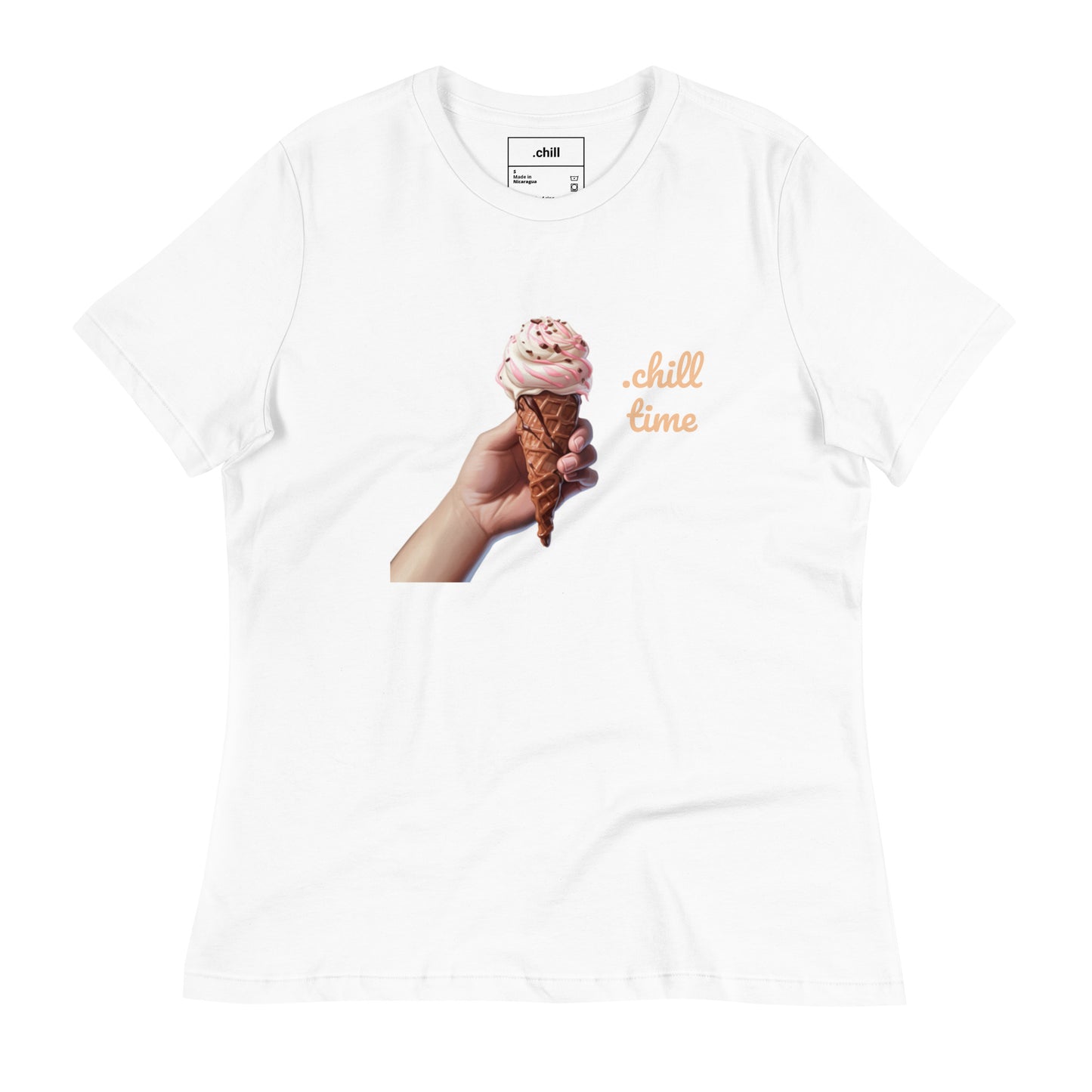 Camiseta suelta mujer .chill time